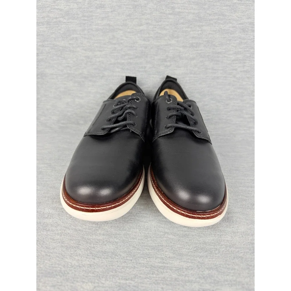 Samuel Hubbard Rafael Lace Up Shoes Mens 9.5 M Black Leather Sneakers